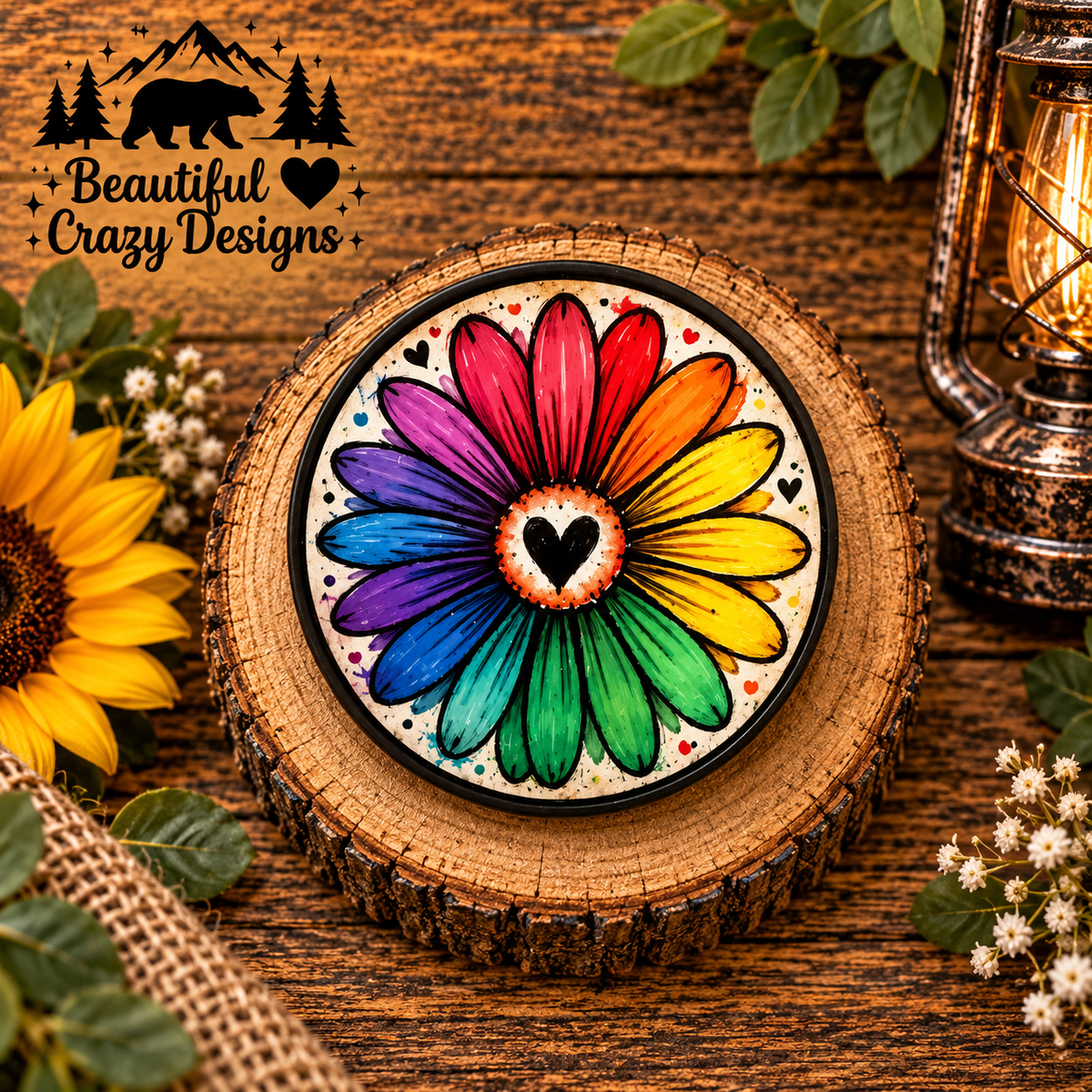 Rainbow Flower