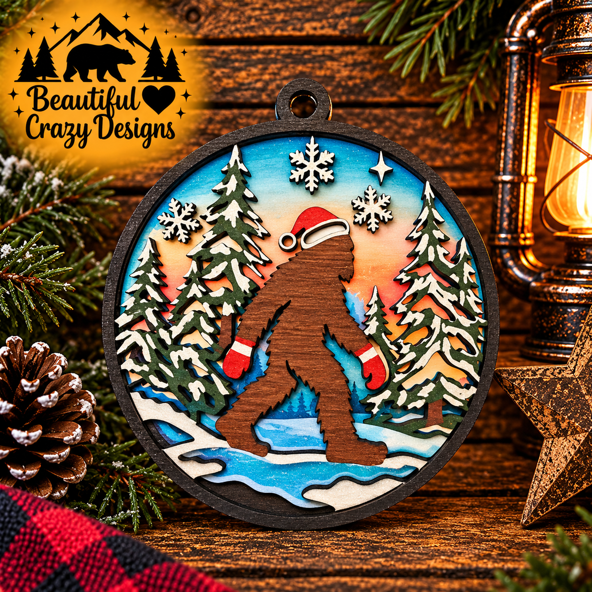 Santa Sasquatch