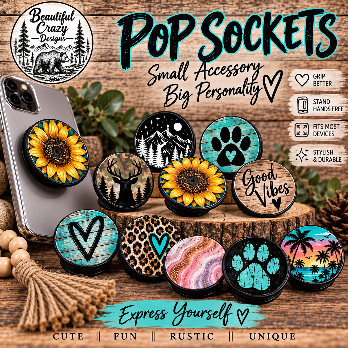 Pop Sockets
