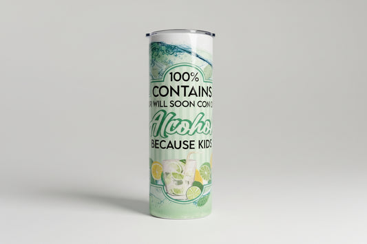 100% Contains Alcohol